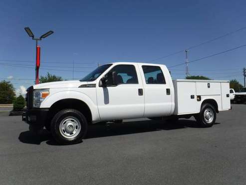 2011 *Ford* *F250* *Crew* Cab 4x4 with New 8' Knapheide Utility Bed for sale in Ephrata, PA