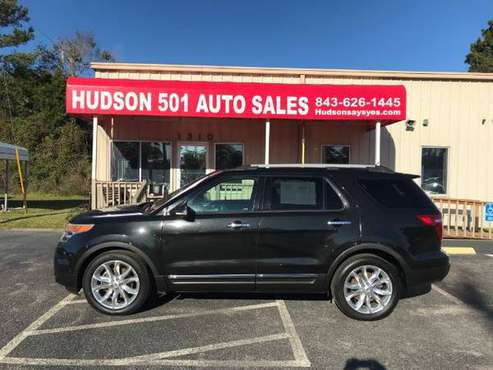 2013 Ford Explorer Limitted FWD $375.00 Per Month WAC All the... for sale in Myrtle Beach, SC