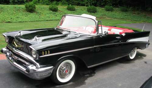 1957 Bel Air convertible for sale in Gill, NY
