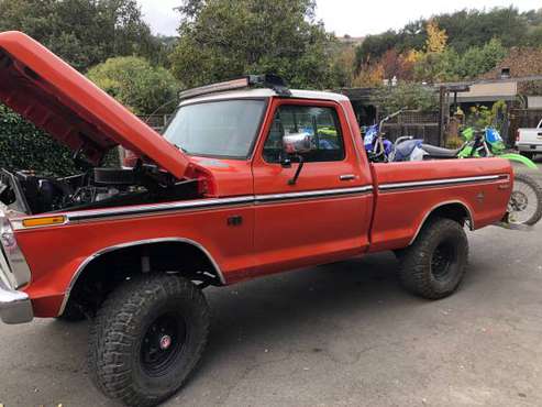 1975 Ford F100 Short Box 4x4 - cars & trucks - by owner - vehicle... for sale in San Anselmo, CA