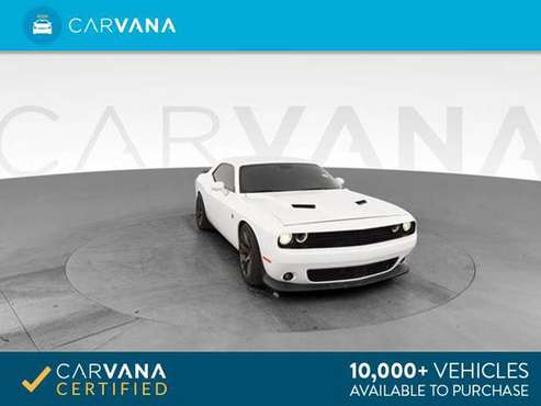 2016 Dodge Challenger R/T Scat Pack Coupe 2D coupe WHITE - FINANCE for sale in Las Vegas, NV