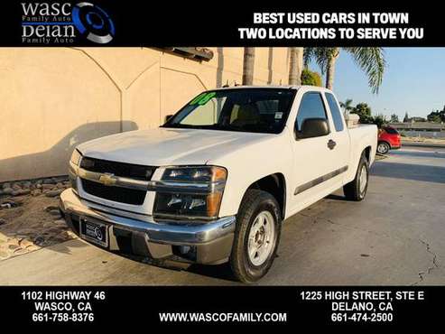 2008 Chevrolet Colorado Extended Cab LT Pickup 4D 6 ft - Guaranteed Cr for sale in Wasco, CA