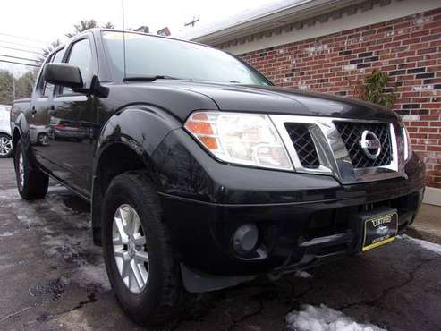 2014 Nissan Frontier SV Crew Cab 4x4, 144k Miles, Auto, Black for sale in Franklin, MA