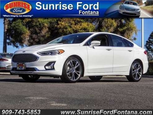 2019 Ford Fusion TITANIUM AWD * CALL TODAY .. DRIVE TODAY! O.A.D. *... for sale in Fontana, CA