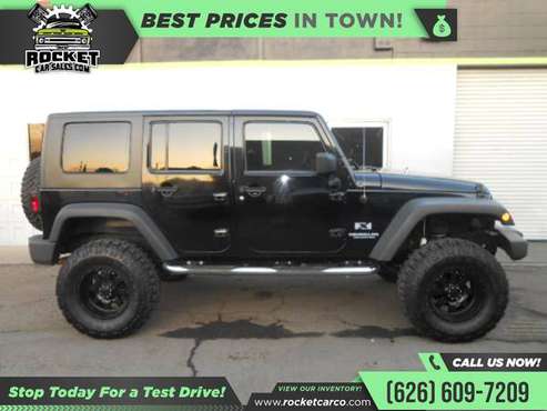 2009 Jeep Wrangler Unlimited X 4x4SUV PRICED TO SELL! - cars &... for sale in Covina, CA