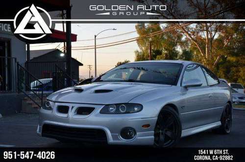 2006 Pontiac GTO 1st Time Buyers/ No Credit No problem! for sale in Corona, CA