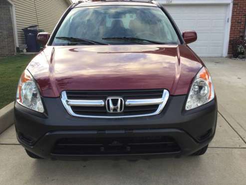 2002 HONDA CRV EX ONE OWNER LOW MILES - cars & trucks - by owner -... for sale in Lombard, IL