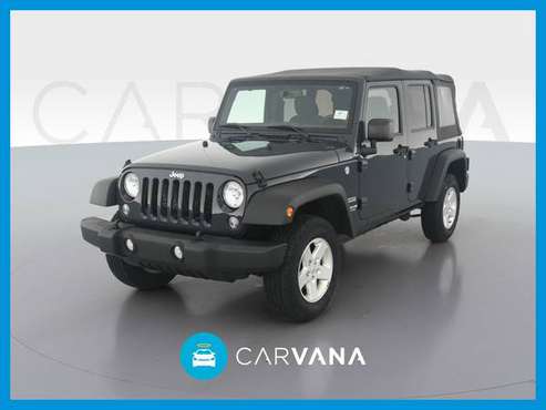 2017 Jeep Wrangler Unlimited Sport S Sport Utility 4D suv Gray for sale in Madison, WI