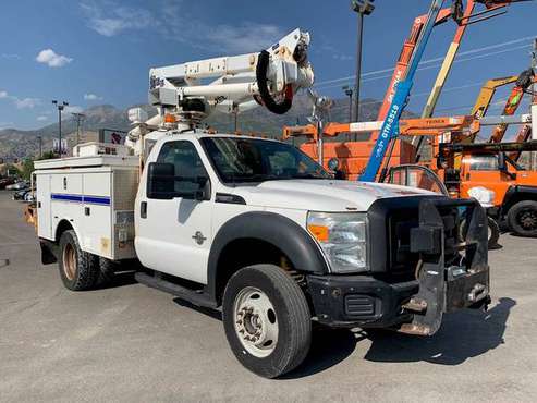 Boom / Bucket Service Truck - 2011 Ford F-550 4x4 Altec AT37G Aerial... for sale in Vineyard, CA
