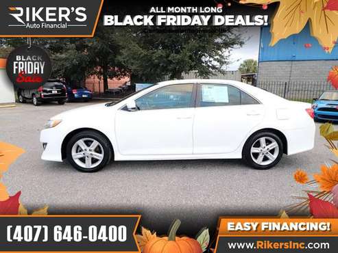 $146/mo - 2014 Toyota Camry SE - 100 Approved! - cars & trucks - by... for sale in Kissimmee, FL