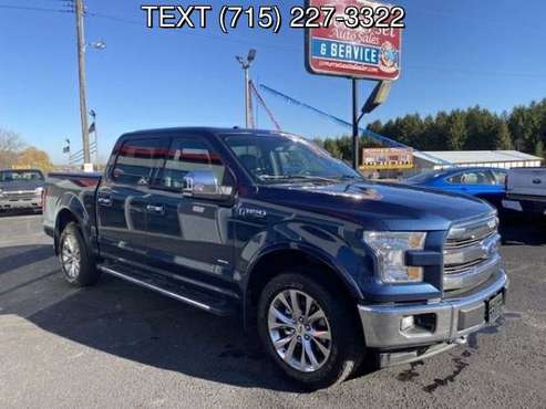 2017 FORD F-150 LARIAT - cars & trucks - by dealer - vehicle... for sale in Somerset, WI