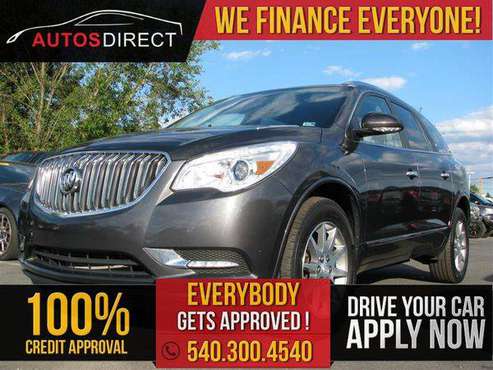 2016 BUICK ENCLAVE Leather $0 DOWN PAYMENT PROGRAM!! for sale in Fredericksburg, VA