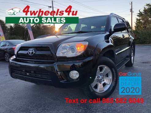 2007 Toyota 4runner Limited V6 4x4 Leather, Sunroof - cars & trucks... for sale in Knoxville, TN