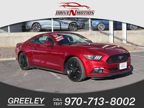 2015 Ford Mustang EcoBoost Premium Coupe 2D - cars & trucks - by... for sale in Greeley, CO