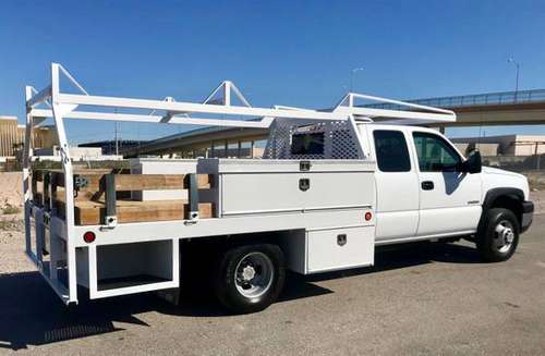 06 CHEVY SILVERADO 3500 EXTENDED "17k MILES" CONTRACTORS UTILITY TRUCK for sale in Bakersfield, CA
