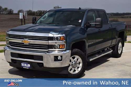 2015 Chevy 2500HD Crew Cab LT 4x4 - - by dealer for sale in Wahoo, NE