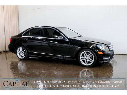 CHEAP Luxury Car! 2012 Mercedes C-Class with 4-Matic All-Wheel... for sale in Eau Claire, WI