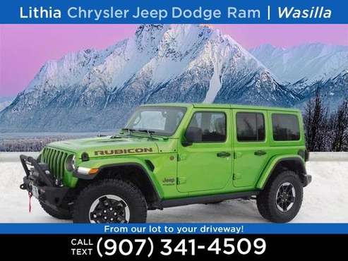 2018 Jeep Wrangler Unlimited Rubicon 4x4 - - by dealer for sale in Wasilla, AK