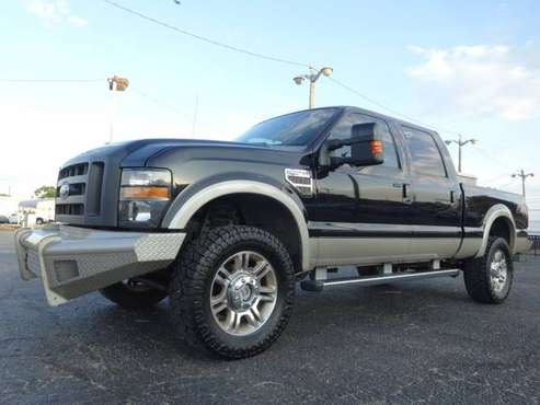 2008 FORD F250 FX4 KING RANCH DIESEL 4X4 AUTO FINANCE 1ST PAYMENT ONUS for sale in ARLINGTON TX 76011, TX