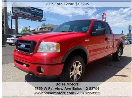 2006 Ford F-150 FX4 4dr SuperCab 4WD ~~~~~~~ONLY 68583 Miles~~~~~~~~ for sale in BOISE MOTORZ 5859 W FAIRVIEW AVE 322-392, ID