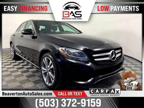 2018 Mercedes-Benz CClass C Class C-Class C 300 FOR ONLY 352/mo! for sale in Beaverton, OR