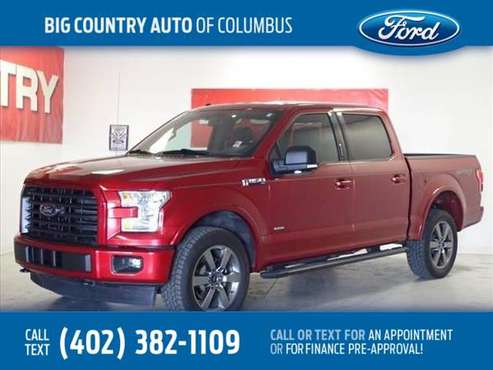 2017 Ford F-150 XLT 4WD SuperCrew 5.5 Box - cars & trucks - by... for sale in Columbus, NE