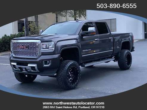 2015.5 GMC SIERRA 2500 DENALI DURAMAX 4X4 LIFTED 7-8" BDS LIFT NEW... for sale in Portland, OR