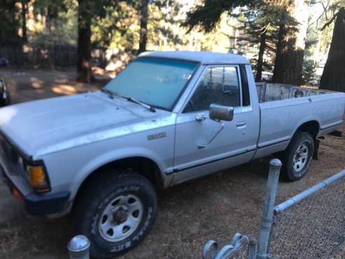 85 Nissan 720 4x4 - cars & trucks - by owner - vehicle automotive sale for sale in Burney, CA