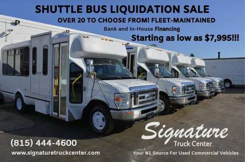Shuttle Bus Liquidation Sale for sale in Cedar Rapids, IA