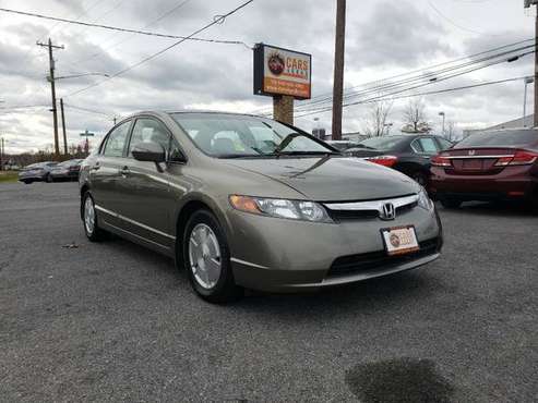 2008 HONDA CIVIC HYBRID with - cars & trucks - by dealer - vehicle... for sale in Winchester, VA