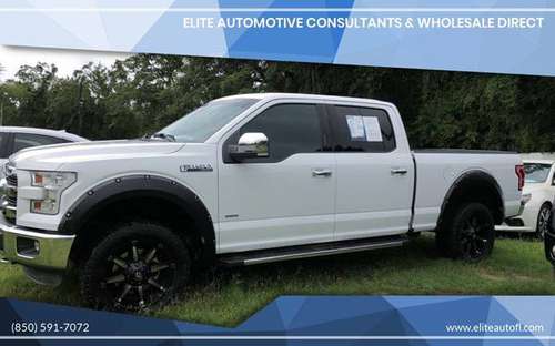2015 Ford F-150 Lariat 4x4 4dr SuperCrew 6.5 ft. SB Pickup Truck for sale in Tallahassee, GA