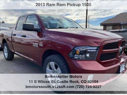 2013 Ram Ram Pickup 1500 Tradesman Buy Here, Pay Here Program... for sale in Castle Rock, CO