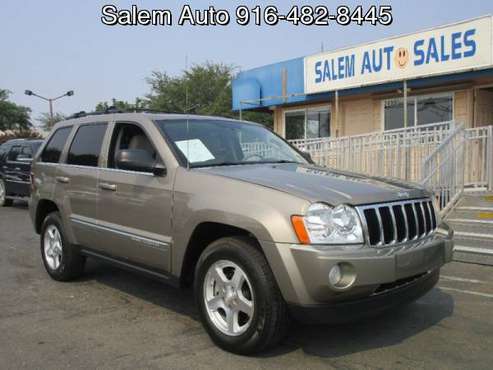 2006 Jeep Grand Cherokee Limited - LEATHER - RWD - ROOF RACK - ALLOY for sale in Sacramento , CA