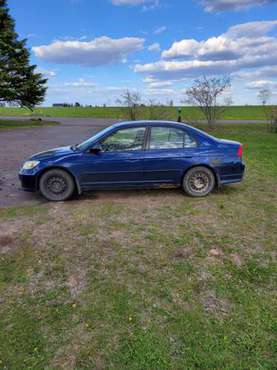 2004 5spd Honda Civic Needs Engine for sale in Cadott, WI