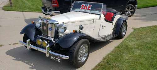 Classic 1952 MG TD Convertible - with only 1300 Miles for sale in Utica, MI