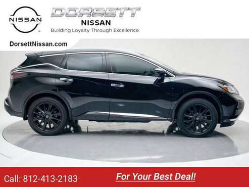 2020 Nissan Murano hatchback Super Black Metallic - cars & trucks -... for sale in Terre Haute, IN