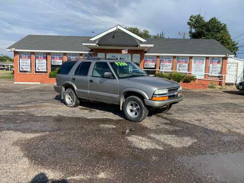GOLD 2002 CHEVROLET BLAZER for $400 Down for sale in 79412, TX