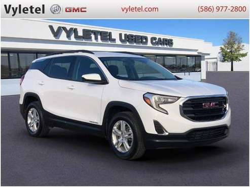 2018 GMC Terrain SUV AWD 4dr SLE - GMC Summit White - cars & trucks... for sale in Sterling Heights, MI