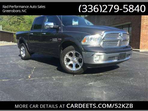 2016 RAM LARAMIE CREW CAB 4X4 - - by dealer - vehicle for sale in Greensboro, NC