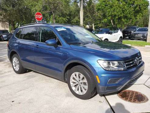 2018 *Volkswagen* *Tiguan* *2.0T S FWD* Silk Blue Me - cars & trucks... for sale in Coconut Creek, FL