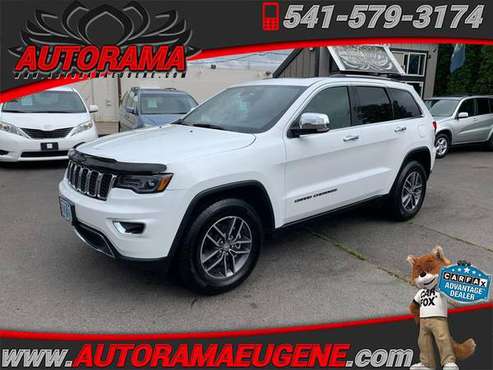 2018 Jeep Grand Cherokee Limited 4WD - cars & trucks - by dealer -... for sale in Eugene, OR