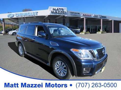 2019 Nissan Armada SUV SV (Hermosa Blue Pearl) - - by for sale in Lakeport, CA