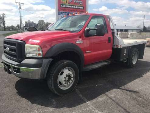 2007 Ford F450 4x4 Diesel Flatbed Truck - - by dealer for sale in Greenville, OH
