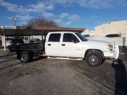 2005 Chevrolet 3500 Crew Cab Dually Flatbed - cars & trucks - by... for sale in Weatherford, TX