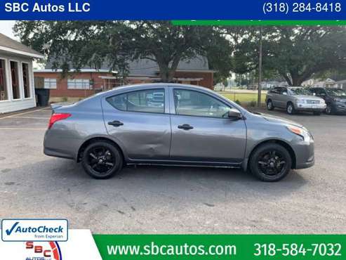 2018 NISSAN VERSA S with - cars & trucks - by dealer - vehicle... for sale in Bossier City, LA