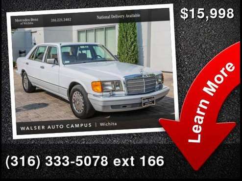 1990 Mercedes-Benz 560 Series 560SEL - - by dealer for sale in Wichita, OK