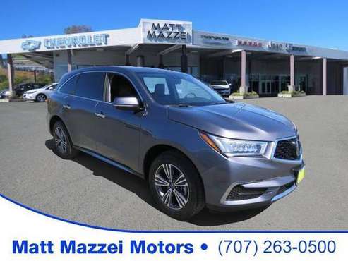 2018 Acura MDX SUV 3 5L (Modern Steel Metallic) - - by for sale in Lakeport, CA