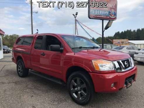 2012 NISSAN TITAN SV CALL/TEXT D for sale in Somerset, WI
