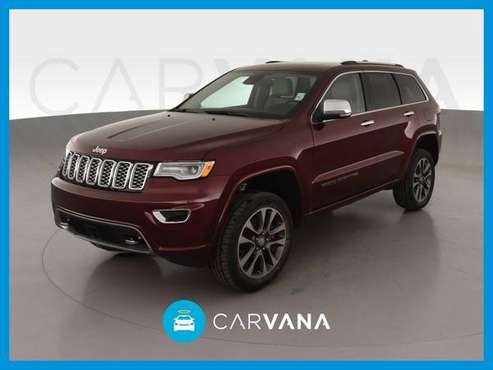 2017 Jeep Grand Cherokee Overland Sport Utility 4D suv Burgundy for sale in Charlotte, NC