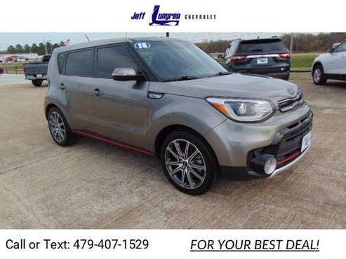 2018 Kia Soul ! hatchback Gray - - by dealer - vehicle for sale in Grove, AR